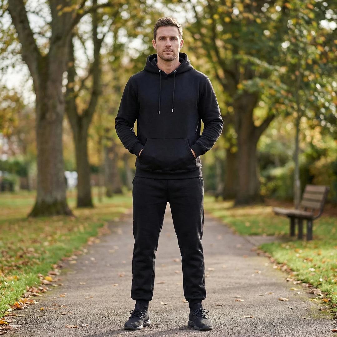 Two-Piece Hooded Tracksuit Set - Noel