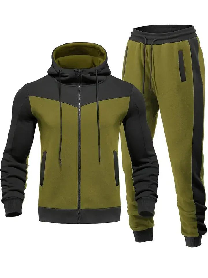Two-Piece Men's Tracksuit With Hood - Kevin