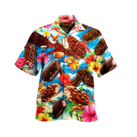 Summer Men's Shirt with Ice Cream Print – Luca