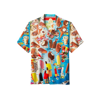 Summer Men's Shirt with Ice Cream Print – Luca