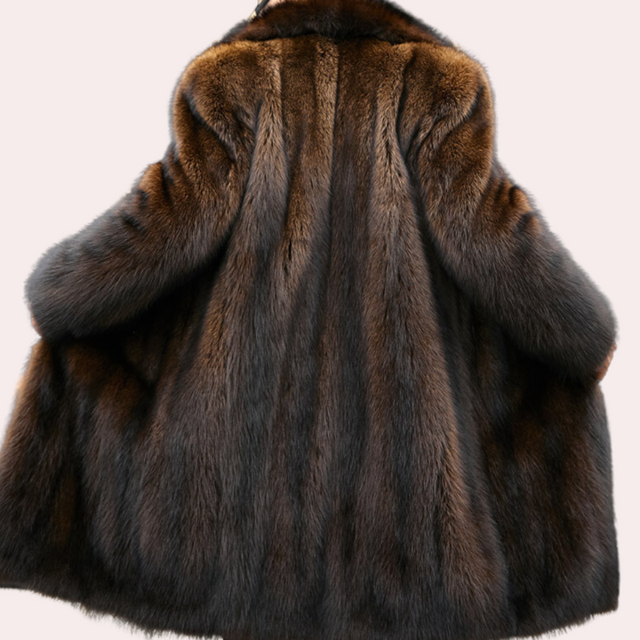 Timeless Men's Coat with Faux Fur - Jules