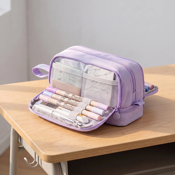 Uitgebreide Pastelkleurige Schrijfwarenset - Velinor