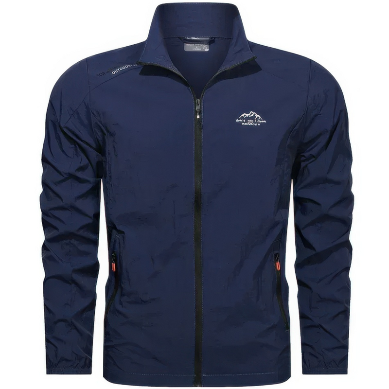 Windproof Summer Jacket for Men with Zipper – Stormer