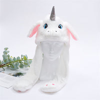 Schattige Muts met Bewegende Oortjes - BunnyBounce Hat
