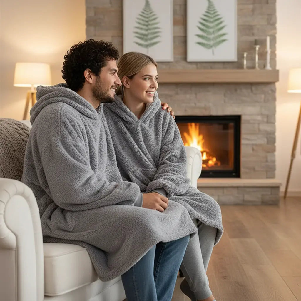 Unisex Hooded Sweater - SnugWrap