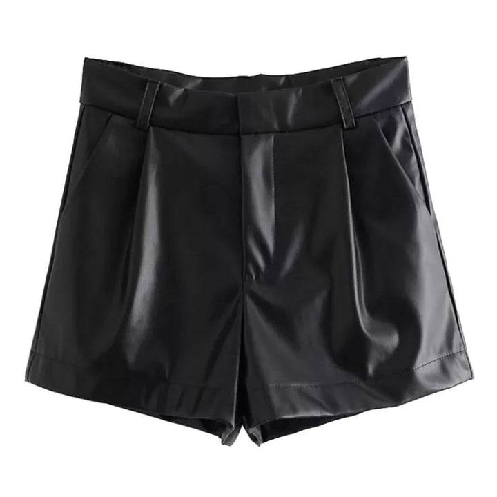 Sammy Jackson™ Angel Leren Short | Modne i Vintage