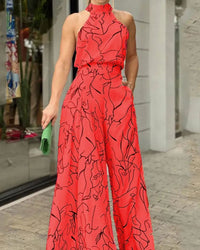Sammy Jackson™ Sue Halter Jumpsuit | Trendy & Stijlvol
