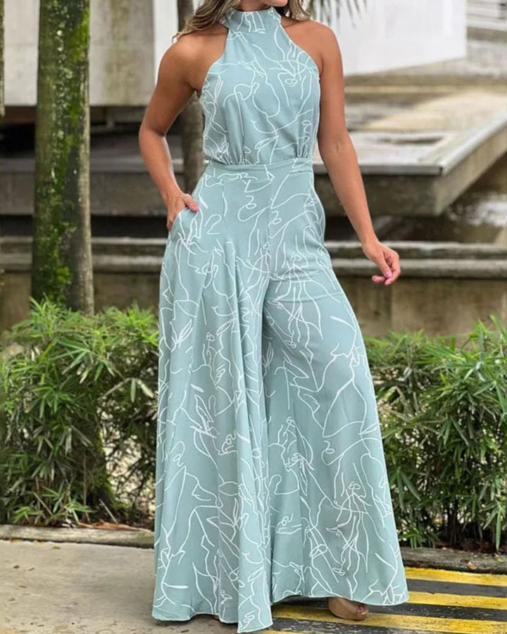 Sammy Jackson™ Sue Halter Jumpsuit | Trendy & Stijlvol