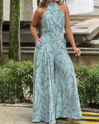 Sammy Jackson™ Sue Halter Jumpsuit | Trendy & Stijlvol