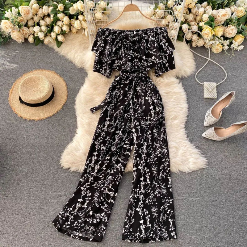 Sammy Jackson™ Jen Off-Shoulder Jumpsuit | Luchtig & Trendy