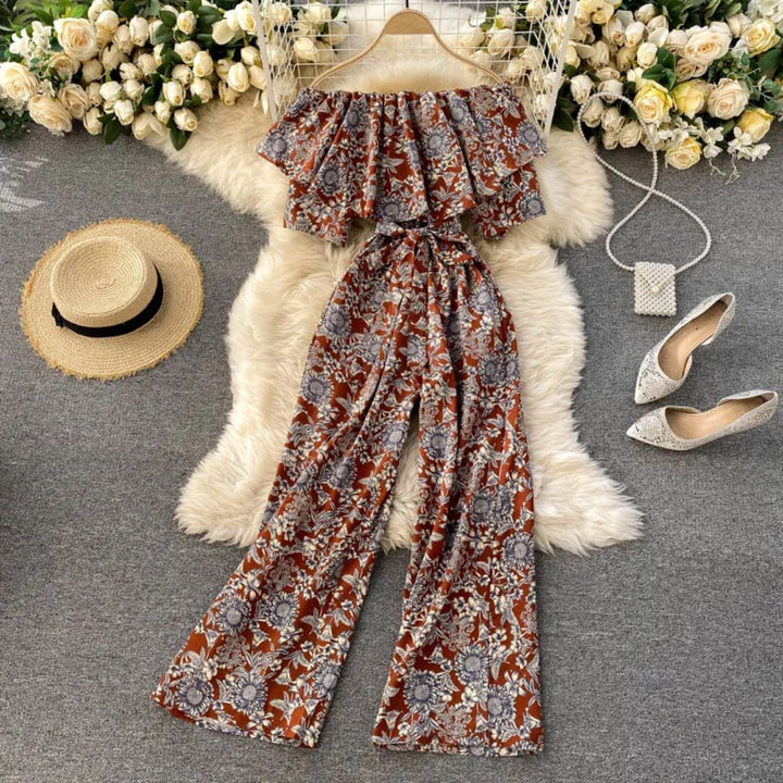 Sammy Jackson™ Jen Off-Shoulder Jumpsuit | Luchtig & Trendy