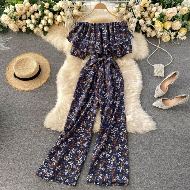 Sammy Jackson™ Jen Off-Shoulder Jumpsuit | Luchtig & Trendy
