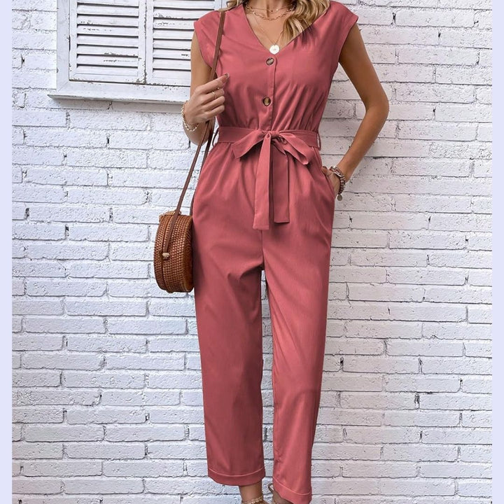 Sammy Jackson™ Carla Jumpsuit | Mouwloos & Stijlvol