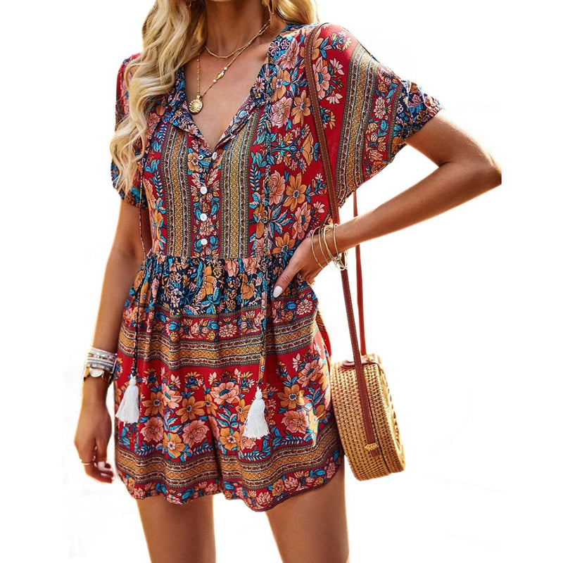 Sammy Jackson™ Kelly Playsuit | Levendig & Comfortabel