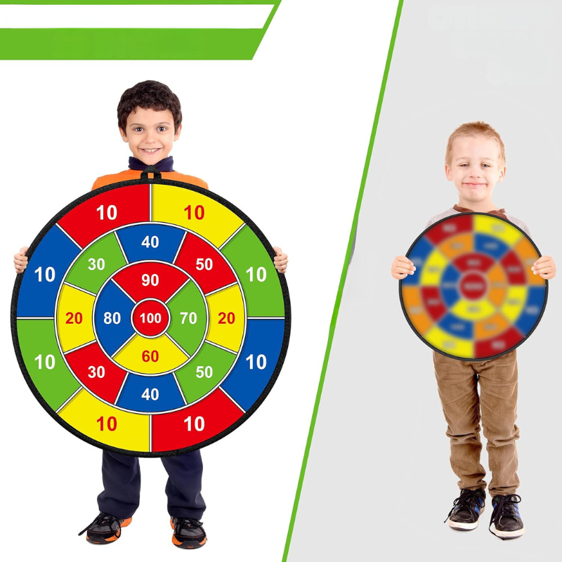 Tarcza do darta Groot dla dzieci z klejącymi piłkami i lotkami - PlayTarget