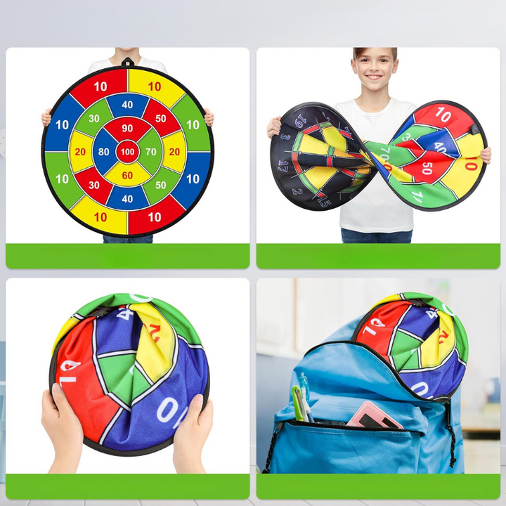 Tarcza do darta Groot dla dzieci z klejącymi piłkami i lotkami - PlayTarget