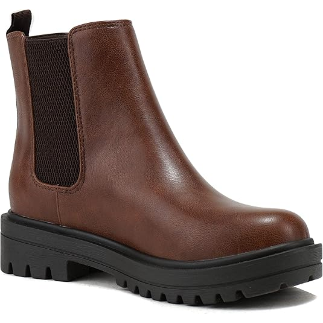 Chic Low Heel Chelsea Ankle Boots - Kailey