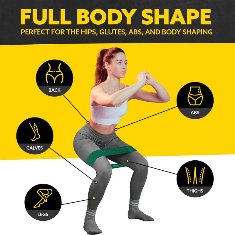 Fabric Resistance Bands for Legs – Ultimate Workout Bands