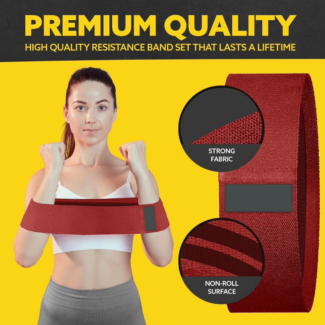 Fabric Resistance Bands for Legs – Ultimate Workout Bands