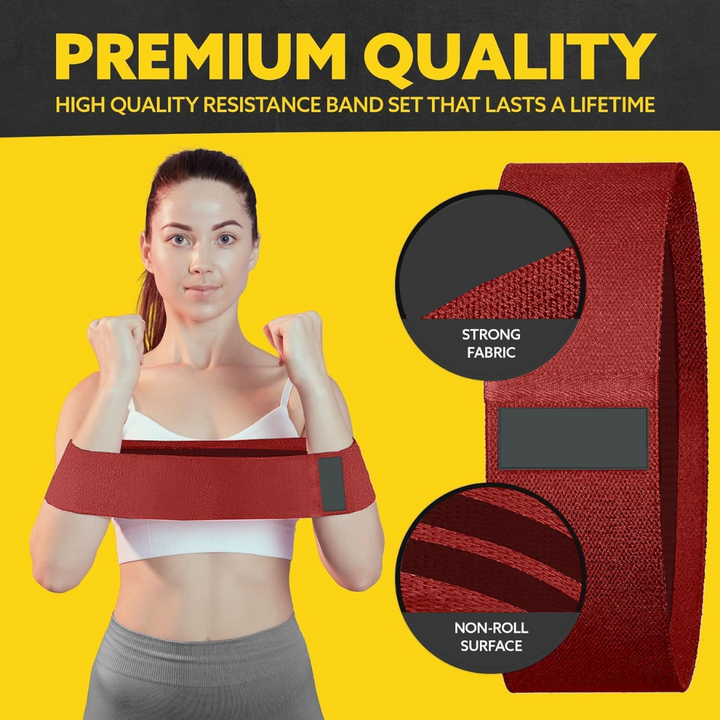 Fabric Resistance Bands for Legs – Ultimate Workout Bands