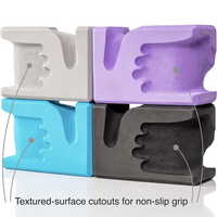 Hand-Shaped Yoga Blocks 2-Pack