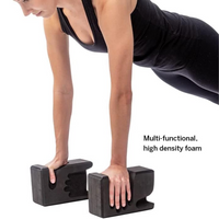 Hand-Shaped Yoga Blocks 2-Pack