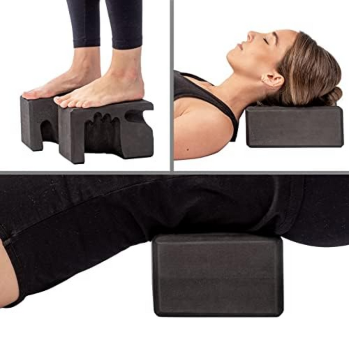 Hand-Shaped Yoga Blocks 2-Pack