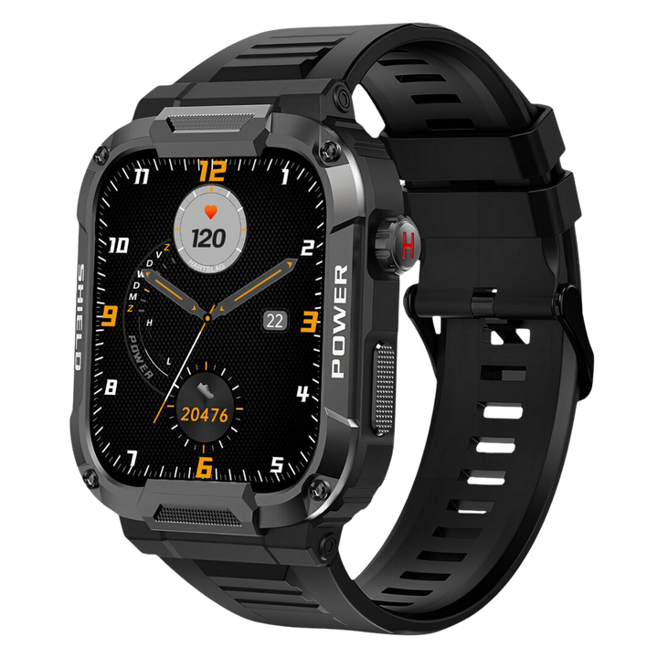 Rugged Men's Smartwatch - IronPulse X1