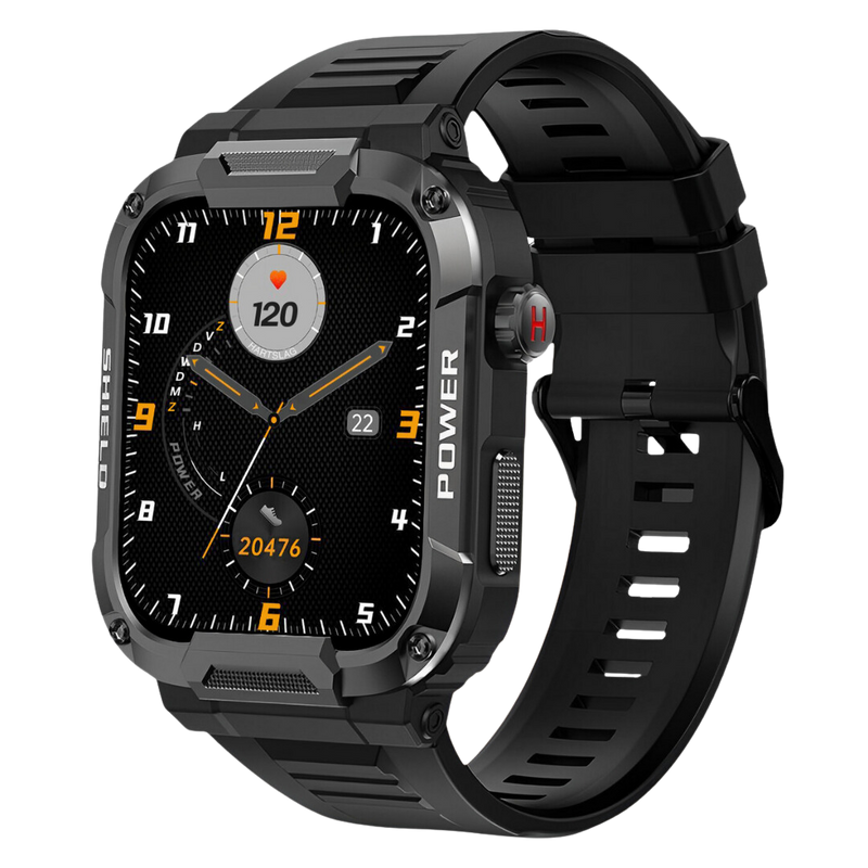 Rugged Men's Smartwatch - IronPulse X1