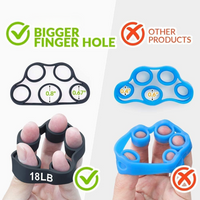 4-Pack Hand Exerciser Grip Strengthener Set