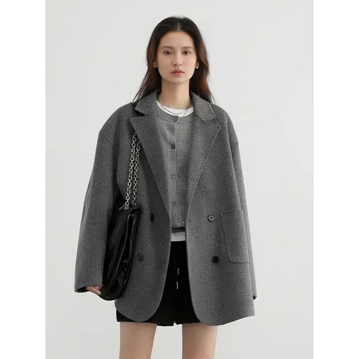 Luxury Wool Women's Coat - Aurora