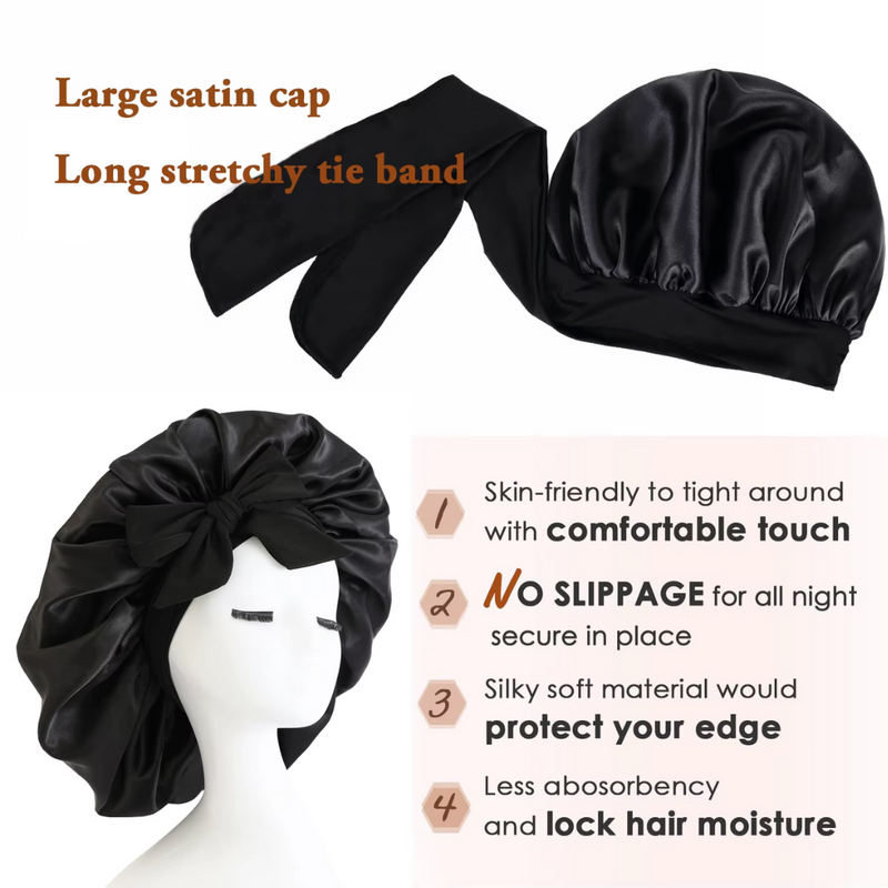 Satin Bonnet – Sleep Cap for Women