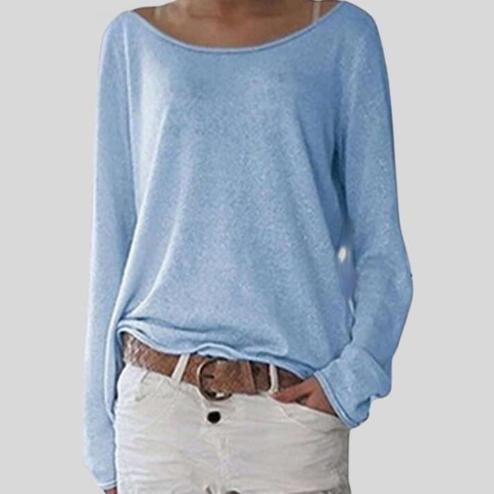 Comfortable Women's Sweater with Long Sleeves – Soraya