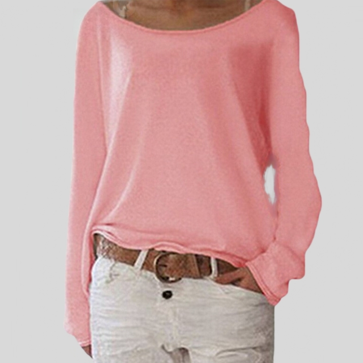 Comfortable Women's Sweater with Long Sleeves – Soraya
