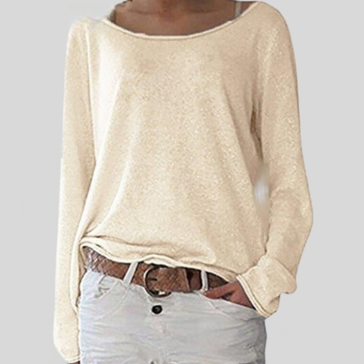 Comfortable Women's Sweater with Long Sleeves – Soraya