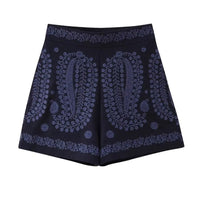Sammy Jackson™ Cathy Geborduurde Shorts | Hoge Taille & Trendy