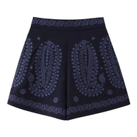Sammy Jackson™ Cathy Geborduurde Shorts | Hoge Taille & Trendy