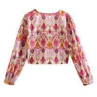 Sammy Jackson™ Jillian Geknoopte Skort | Levendig & Hoge Taille