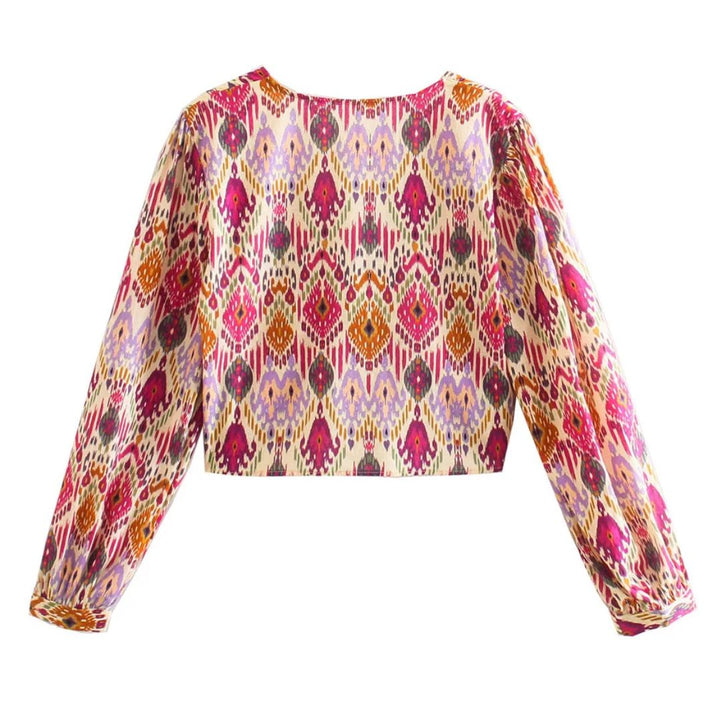 Sammy Jackson™ Jillian Geknoopte Skort | Levendig & Hoge Taille