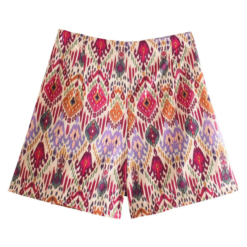 Sammy Jackson™ Jillian Geknoopte Skort | Levendig & Hoge Taille