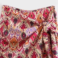 Sammy Jackson™ Jillian Geknoopte Skort | Levendig & Hoge Taille