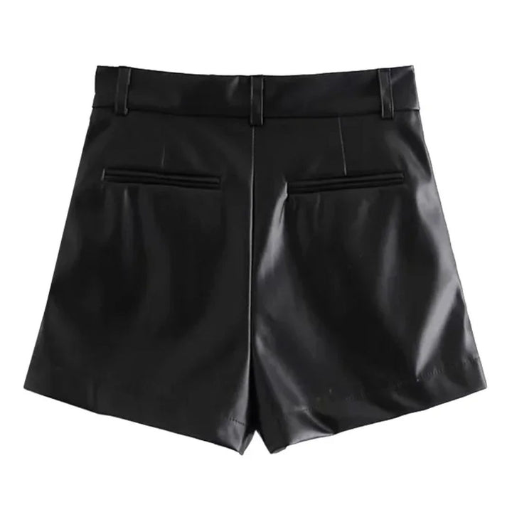 Sammy Jackson™ Angel Leren Short | Modne i Vintage