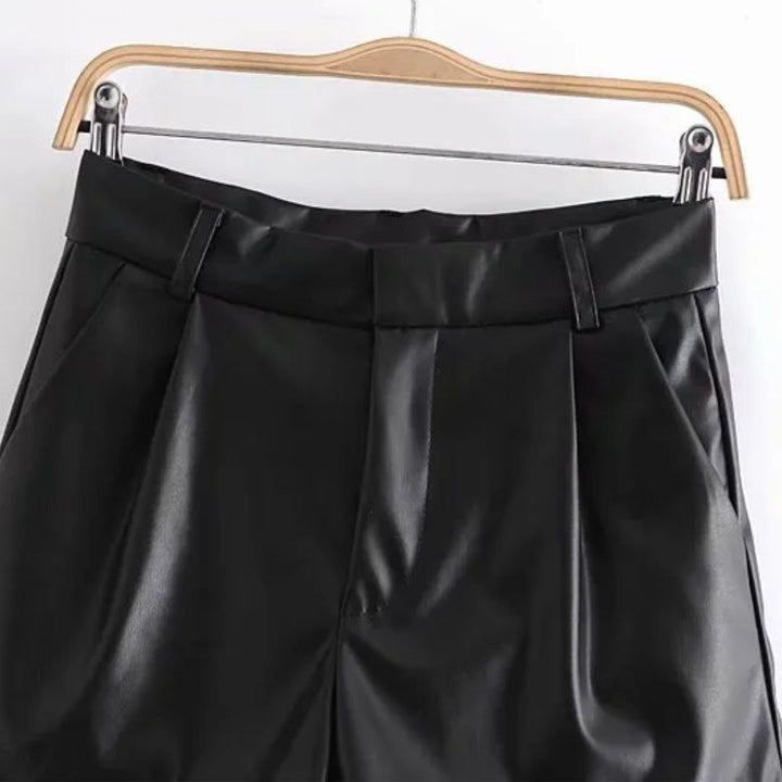 Sammy Jackson™ Angel Leren Short | Modne i Vintage