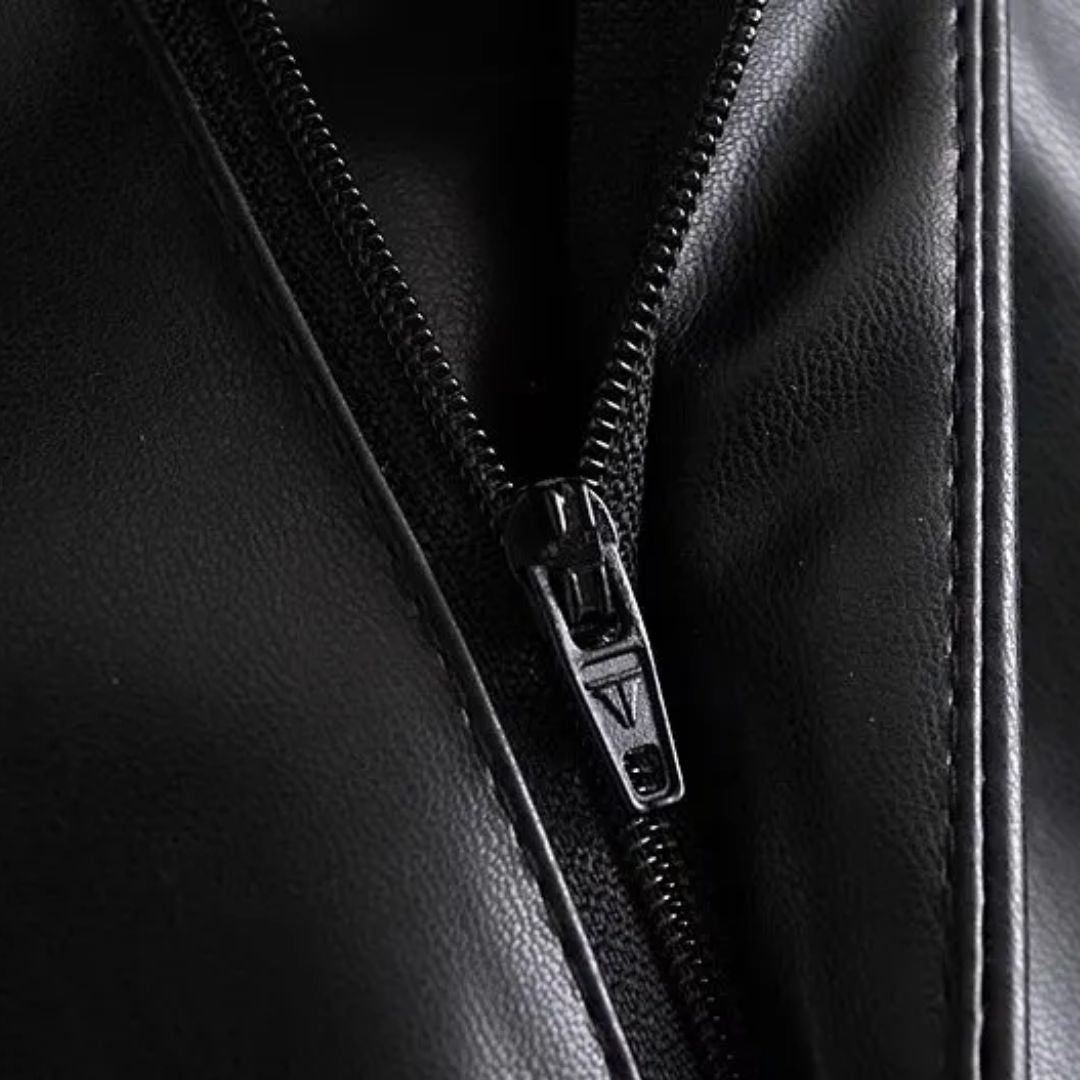 Sammy Jackson™ Angel Leren Short | Modne i Vintage