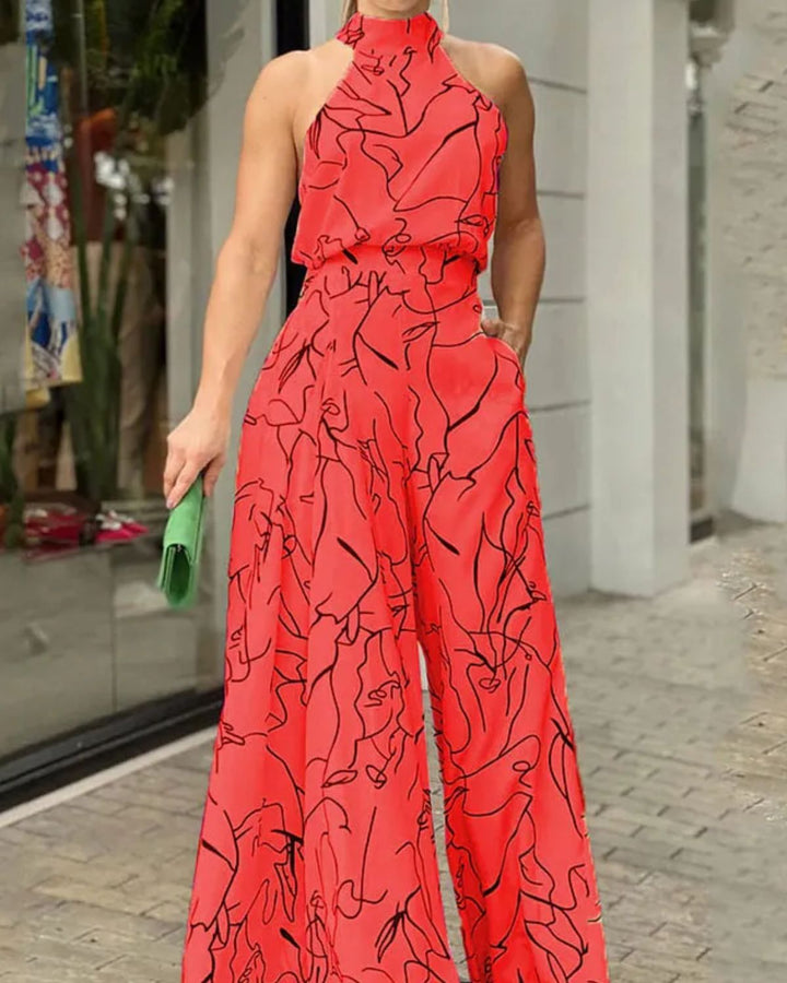 Sammy Jackson™ Sue Halter Jumpsuit | Trendy & Stijlvol