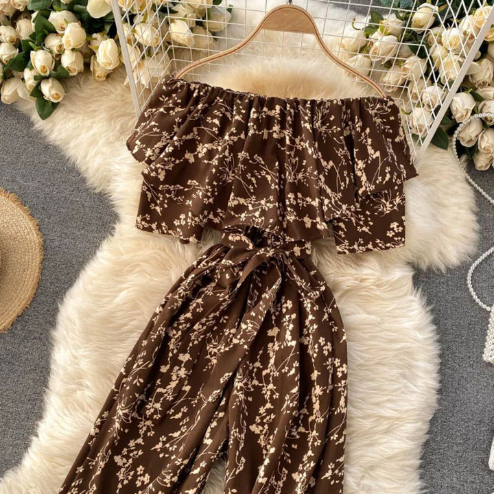 Sammy Jackson™ Jen Off-Shoulder Jumpsuit | Luchtig & Trendy
