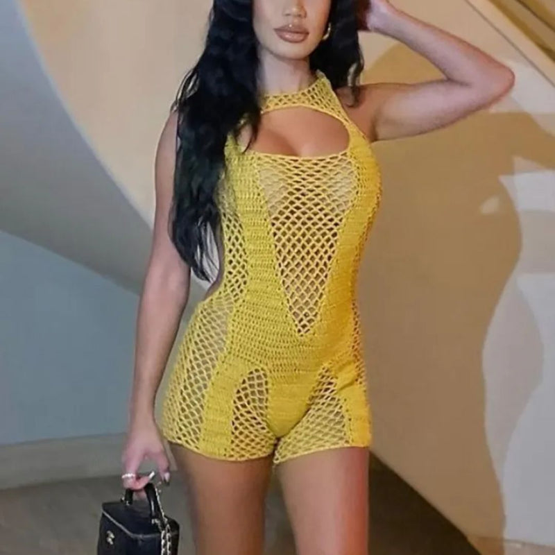 Sammy Jackson™ Olivia Gebreide Playsuit | Sexy & Trendy