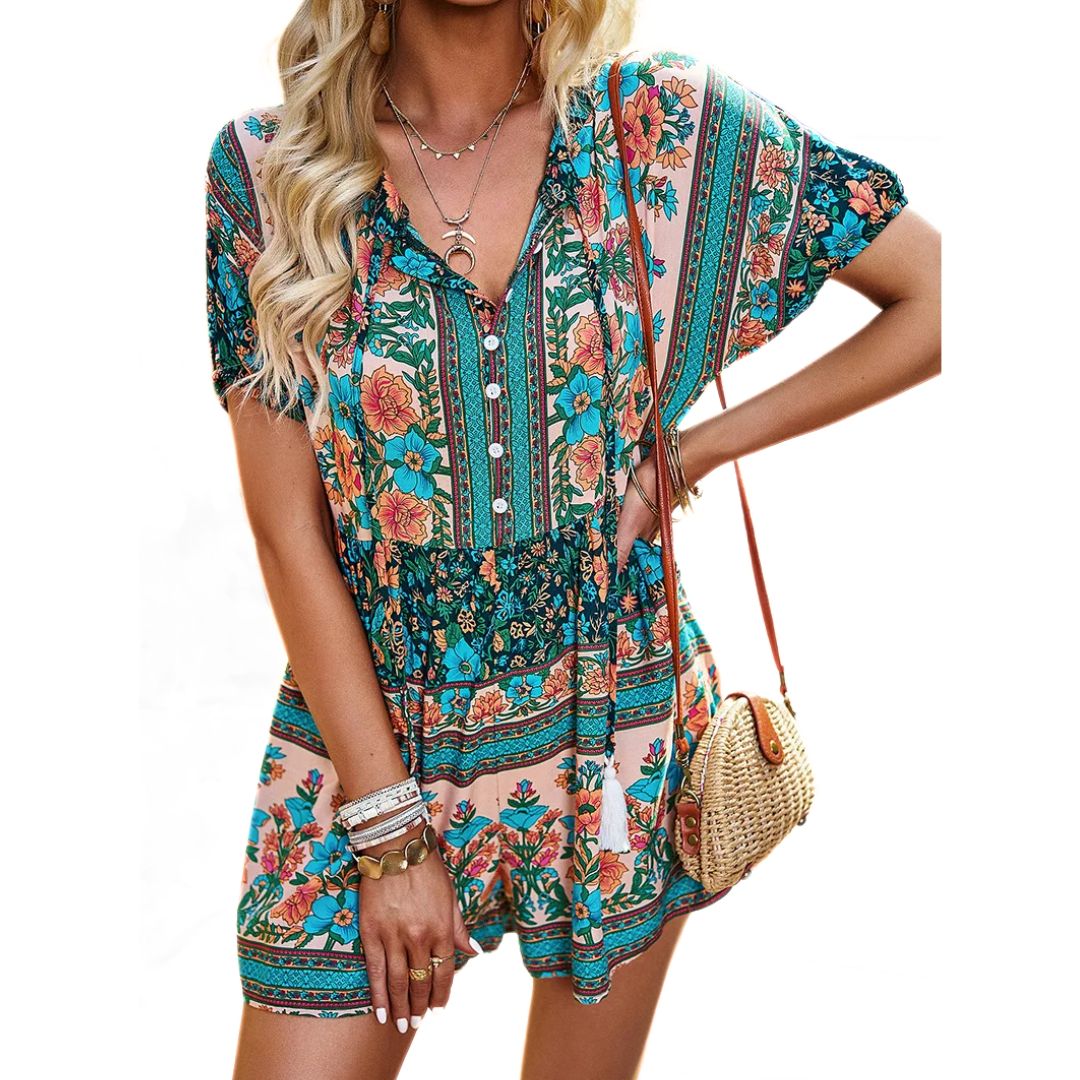 Sammy Jackson™ Kelly Playsuit | Levendig & Comfortabel