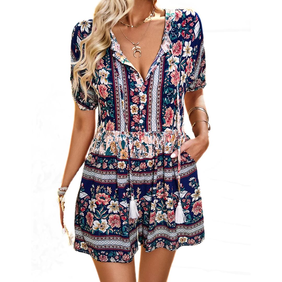 Sammy Jackson™ Kelly Playsuit | Levendig & Comfortabel