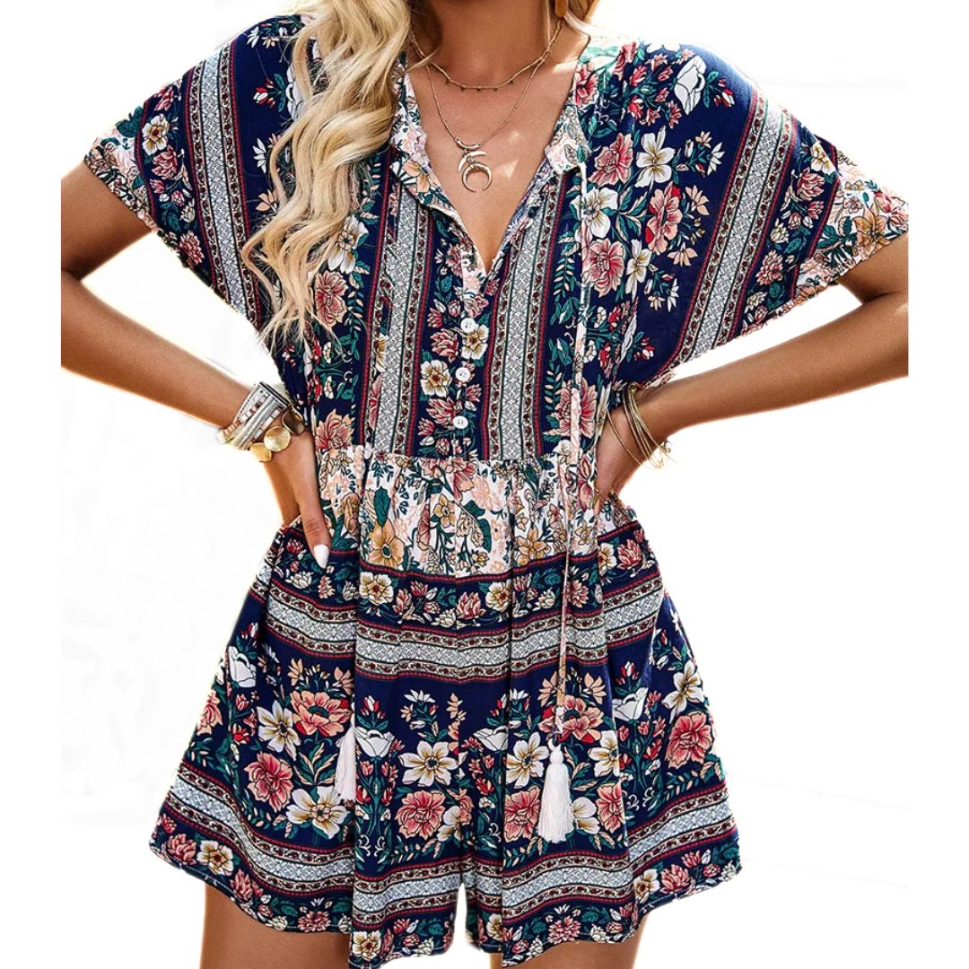 Sammy Jackson™ Kelly Playsuit | Levendig & Comfortabel